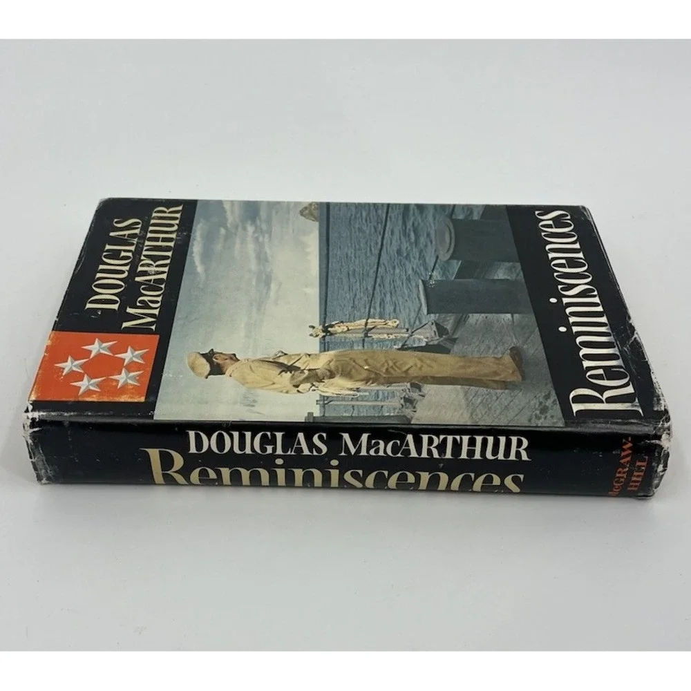 Douglas MacArthur Reminiscences 1st Edition 1964 Hardcover Dust Jacket